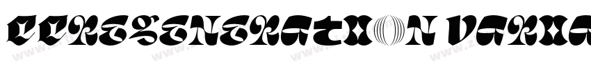 ccregeneration varia字体转换